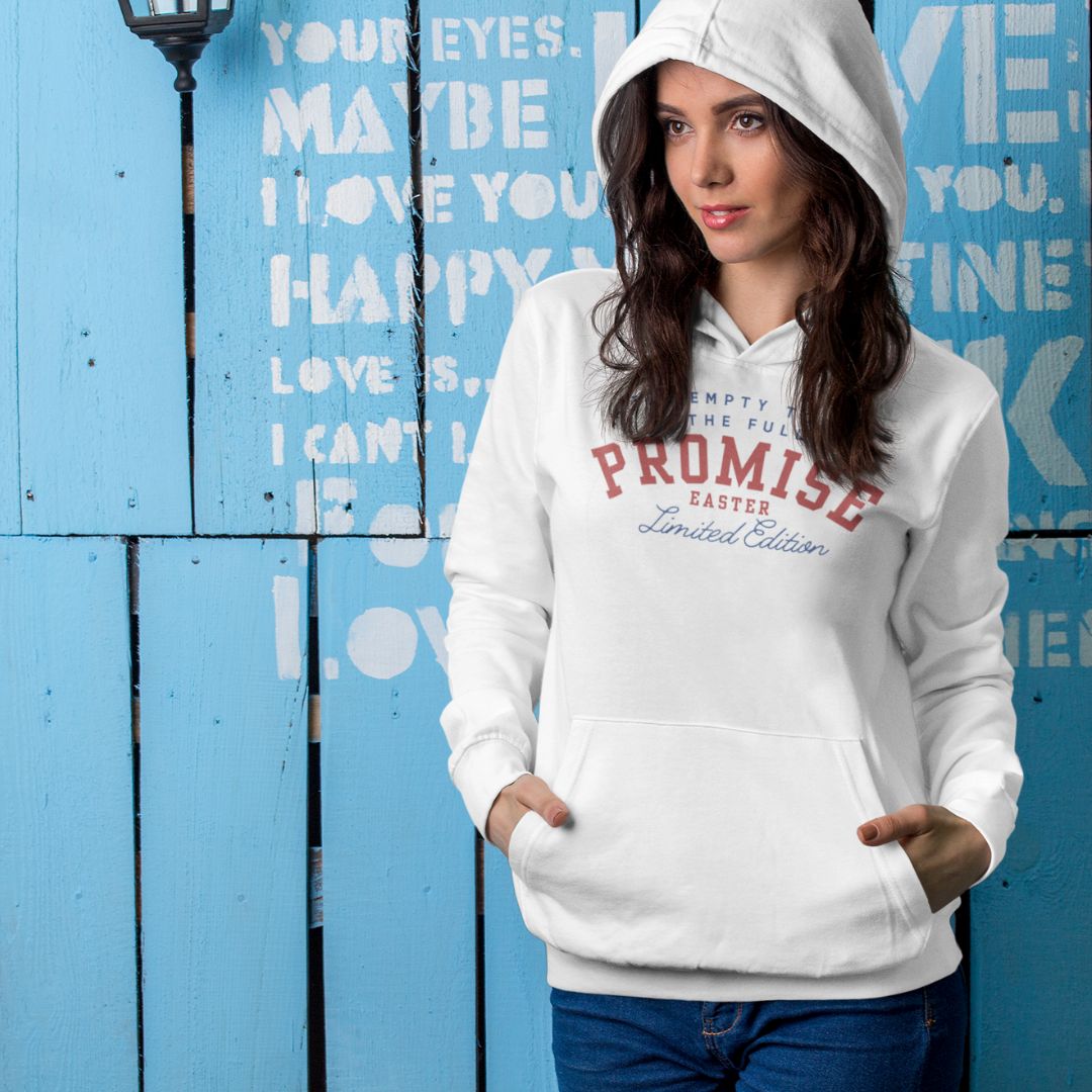 Unisex Hoodie - The Empty Tomb, The Full Promise - Light Color - BigBles