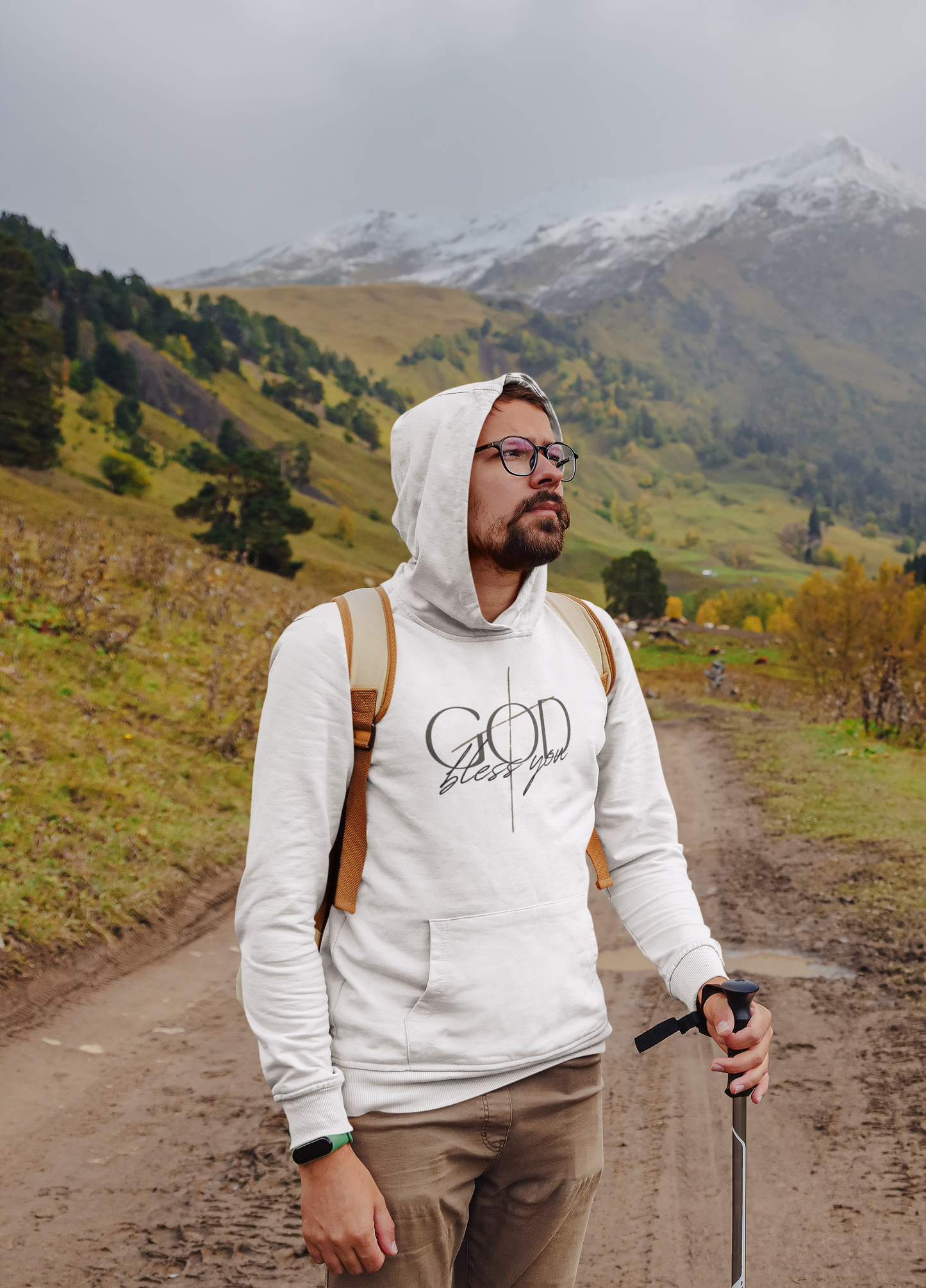 Unisex Hoodie - God Bless You -BeFaithinStyle.