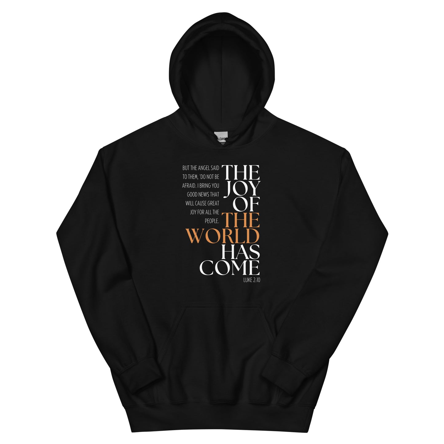 Unisex Hoodie - The Joy of the World Has Come - BeFaithinStyle.