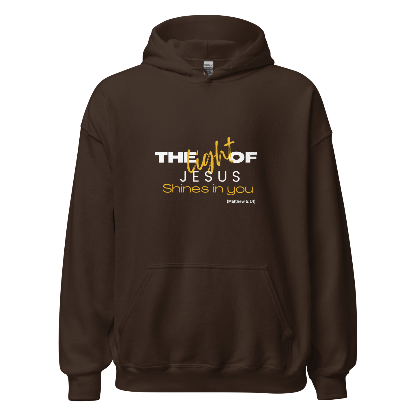 Unisex Hoodie - The Light of Jesus Shines on You - BeFaithinStyle.