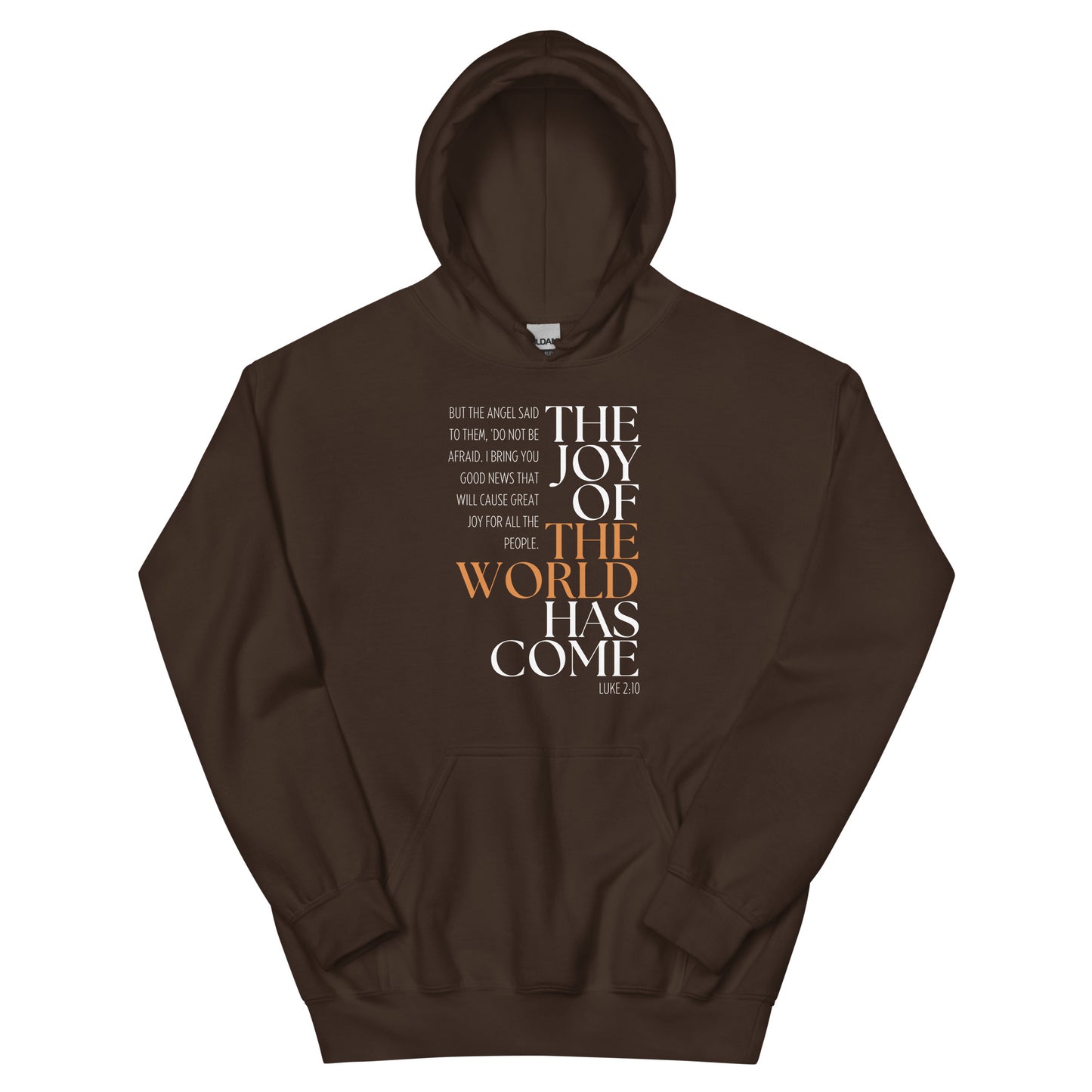 Unisex Hoodie - The Joy of the World Has Come - BeFaithinStyle.
