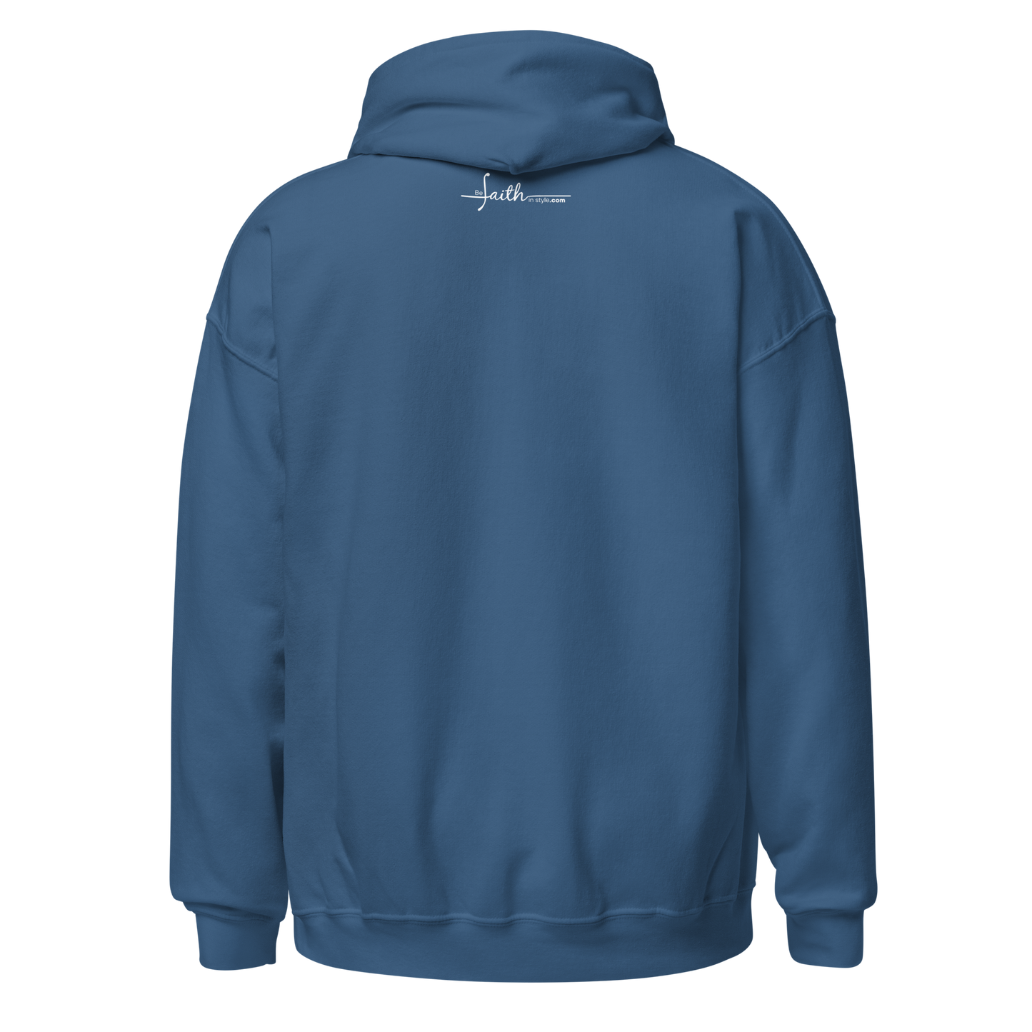 Unisex Hoodie Dark Color - Once and for All - BeFaithinStyle.