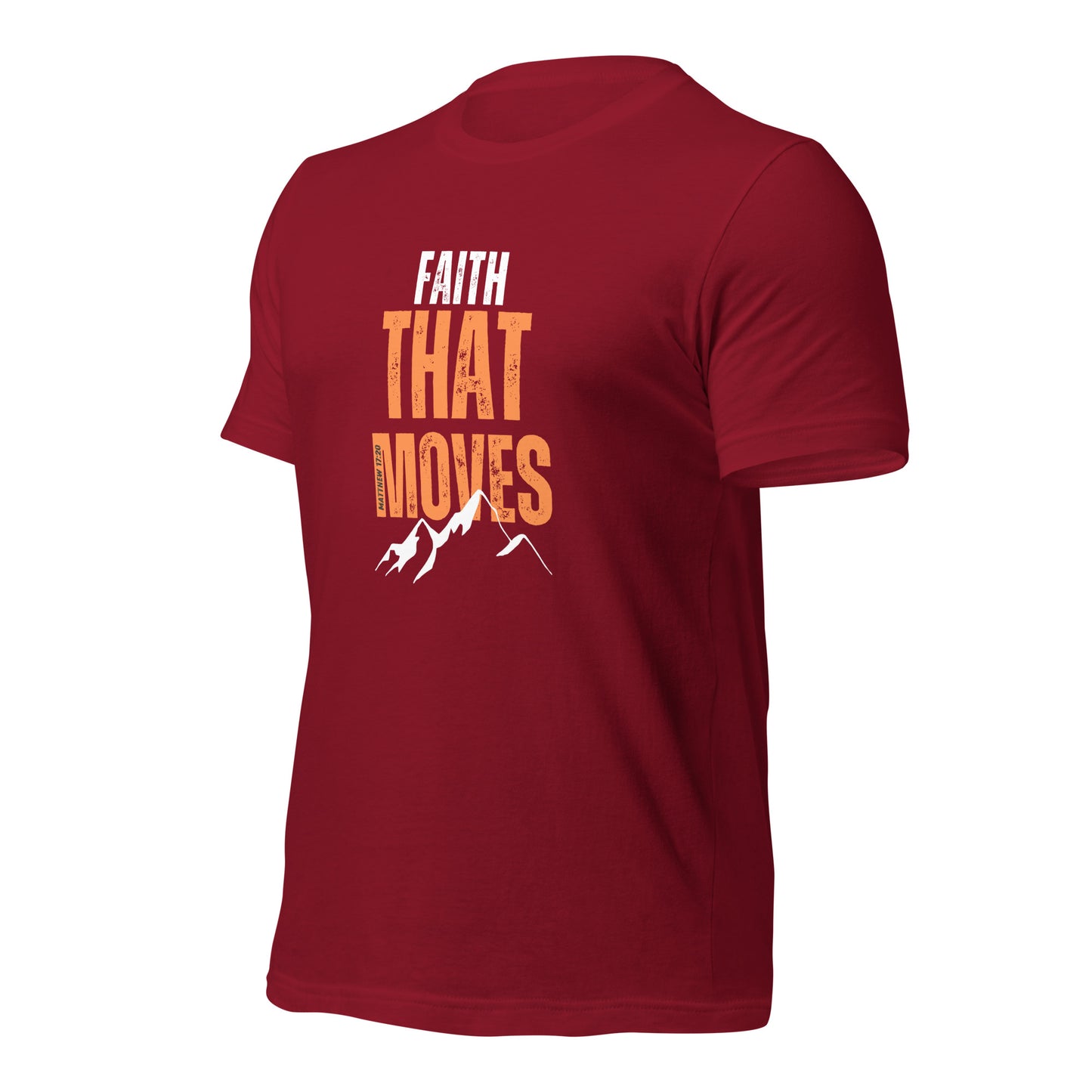 Unisex T-Shirt - Faith That Moves Mountains - BeFaithinStyle.