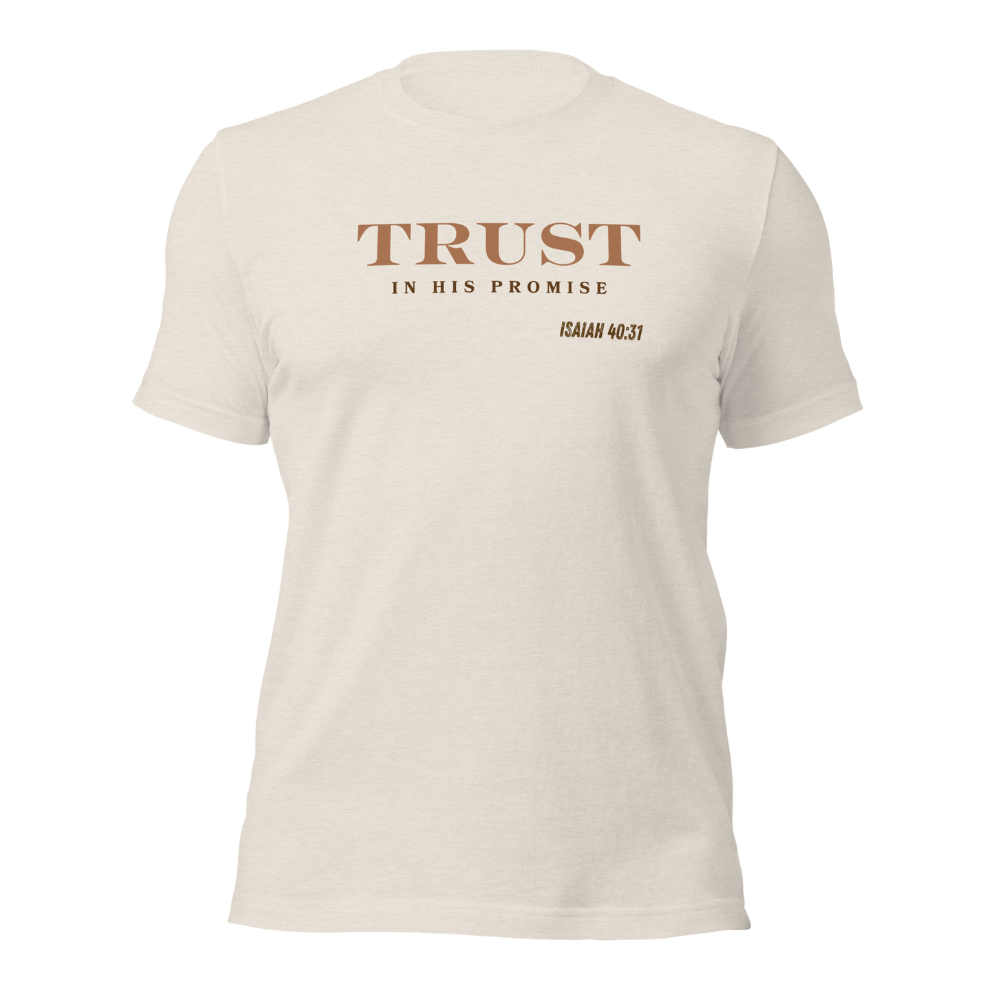 Unisex T-Shirt - Trust in His Promise - BeFaithinStyle.