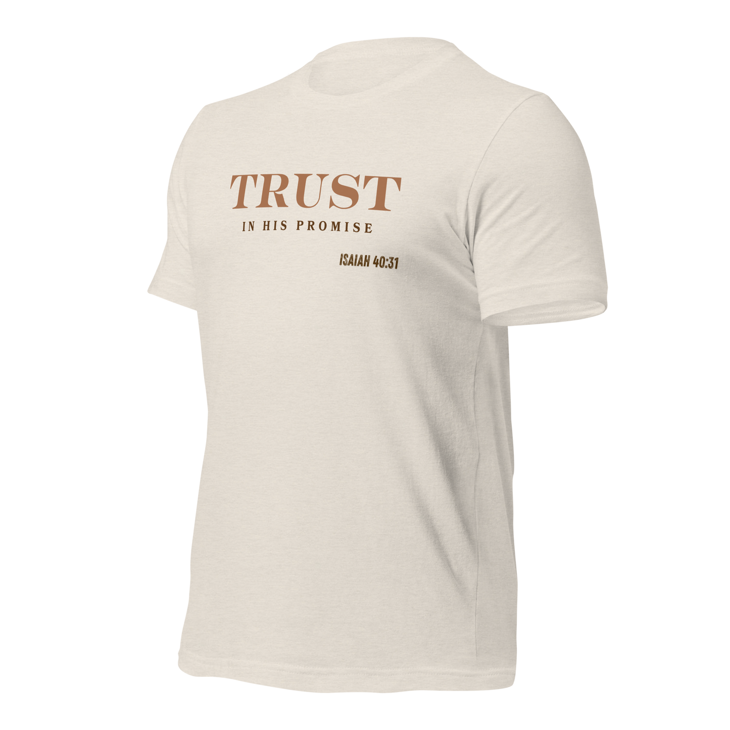 Unisex T-Shirt - Trust in His Promise - BeFaithinStyle.