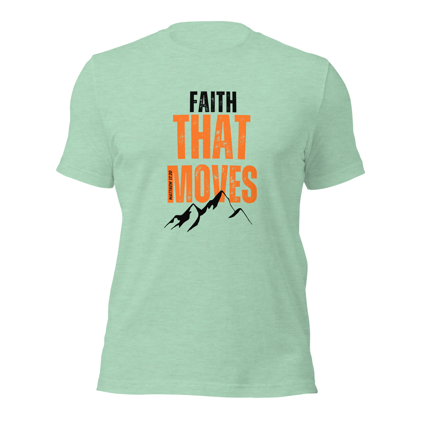 Unisex T-Shirt - Faith That Moves Mountains - ByFaithinStyle.