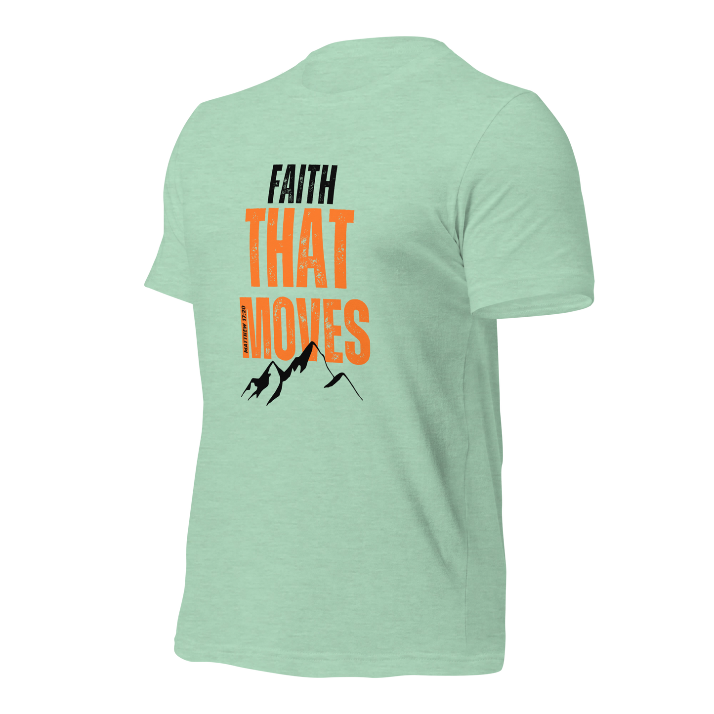 Unisex T-Shirt - Faith That Moves Mountains - ByFaithinStyle.