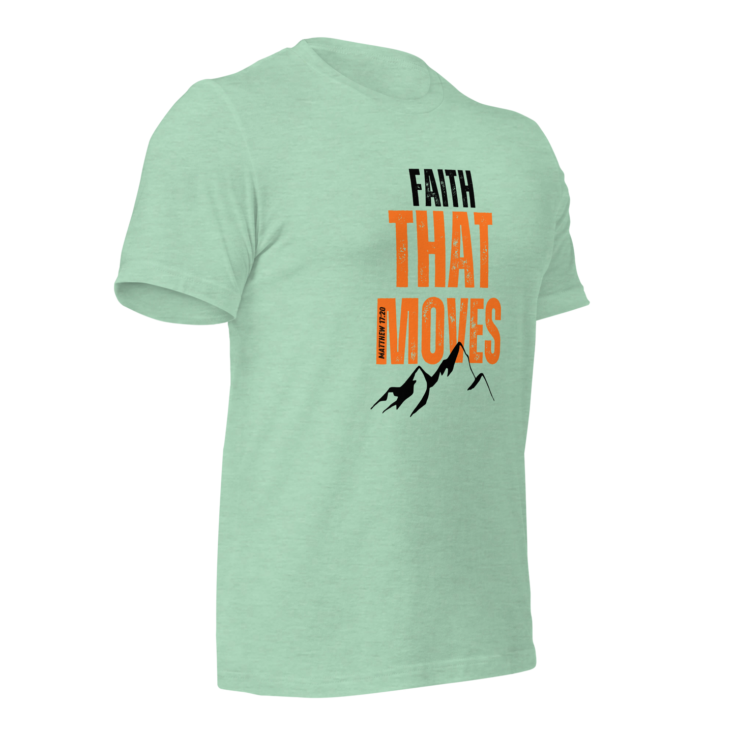 Unisex T-Shirt - Faith That Moves Mountains - ByFaithinStyle.
