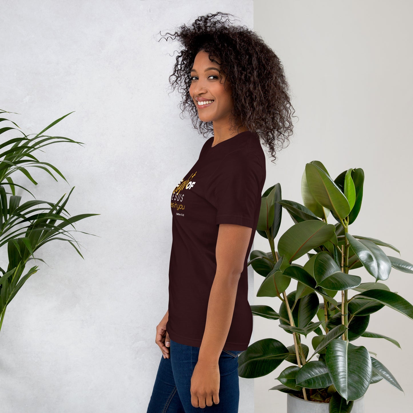 Unisex T-Shirt - The Light of Jesus Shines in You (Dark Colors) - BeFaithinStyle.