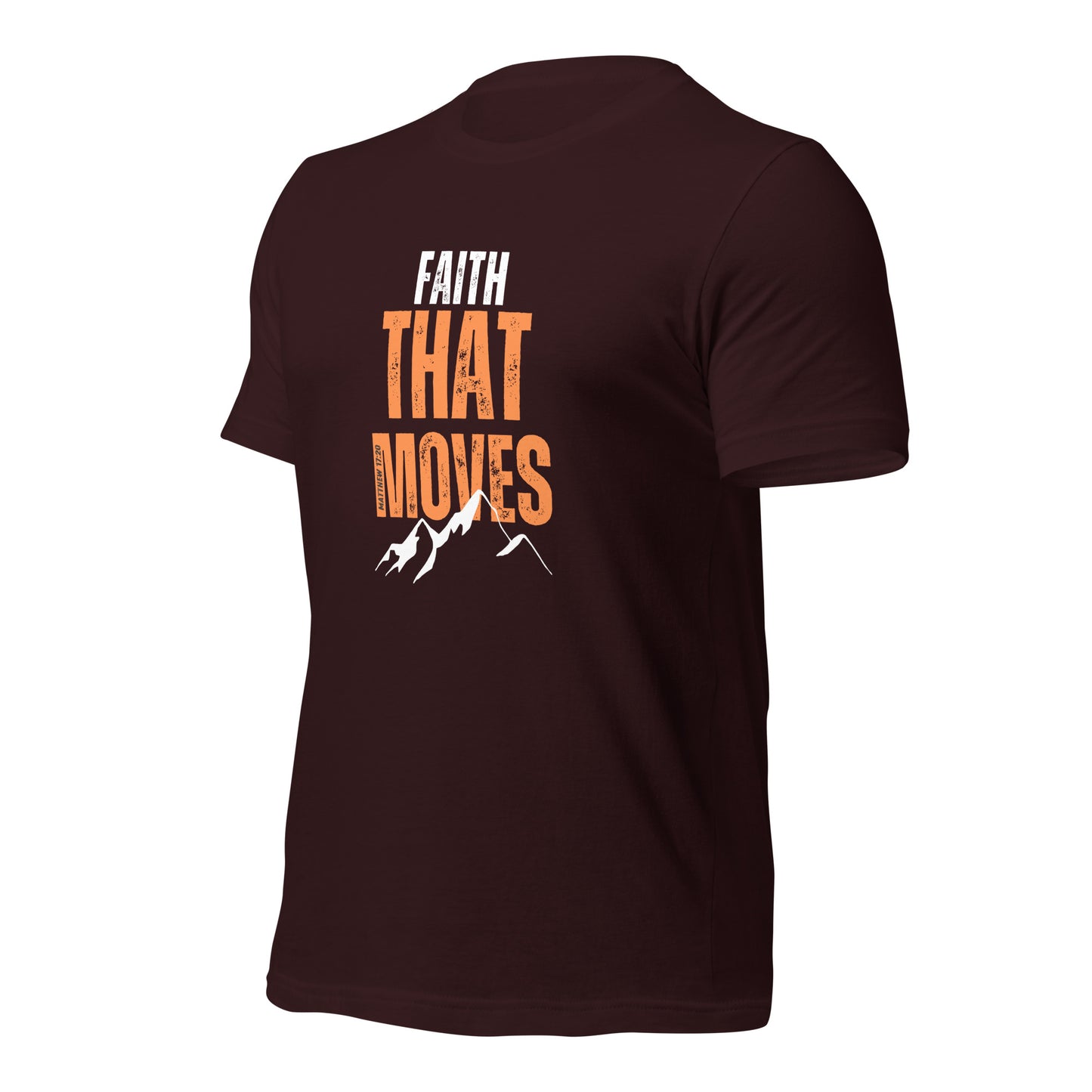 Unisex T-Shirt - Faith That Moves Mountains - BeFaithinStyle.