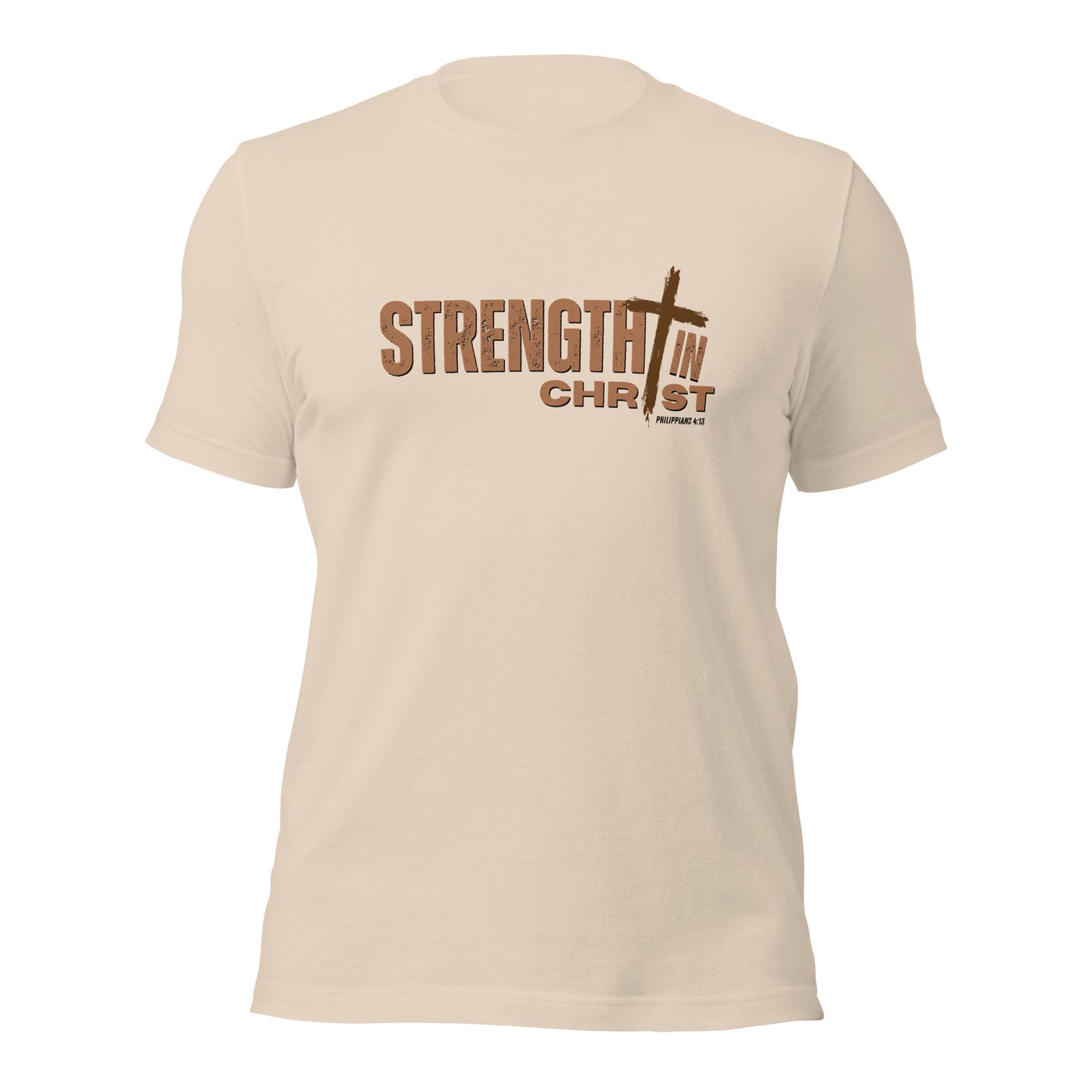 Unisex T-Shirt - Strength in Christ (Light Colors) - BeFaithinStyle.