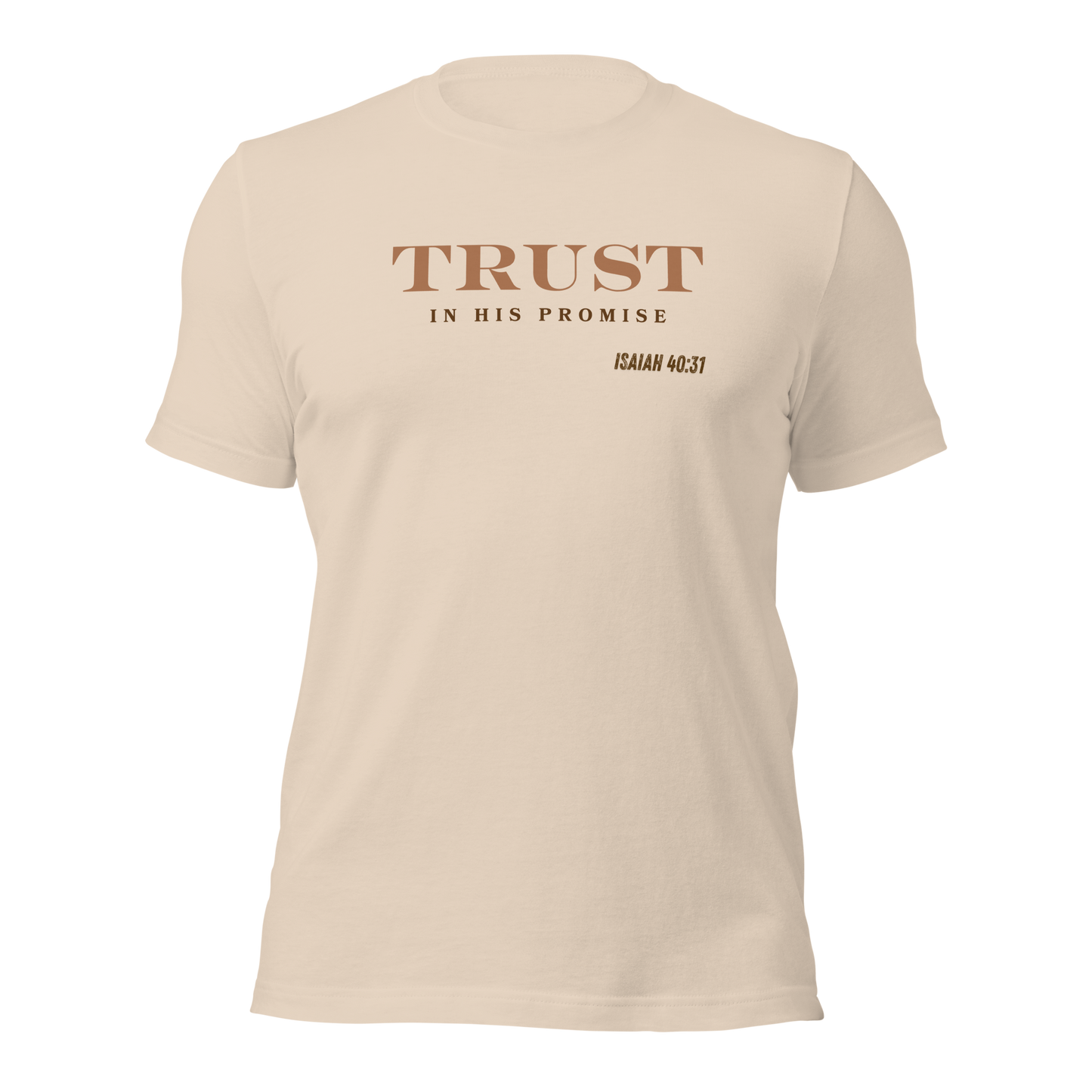 Unisex T-Shirt - Trust in His Promise - BeFaithinStyle.