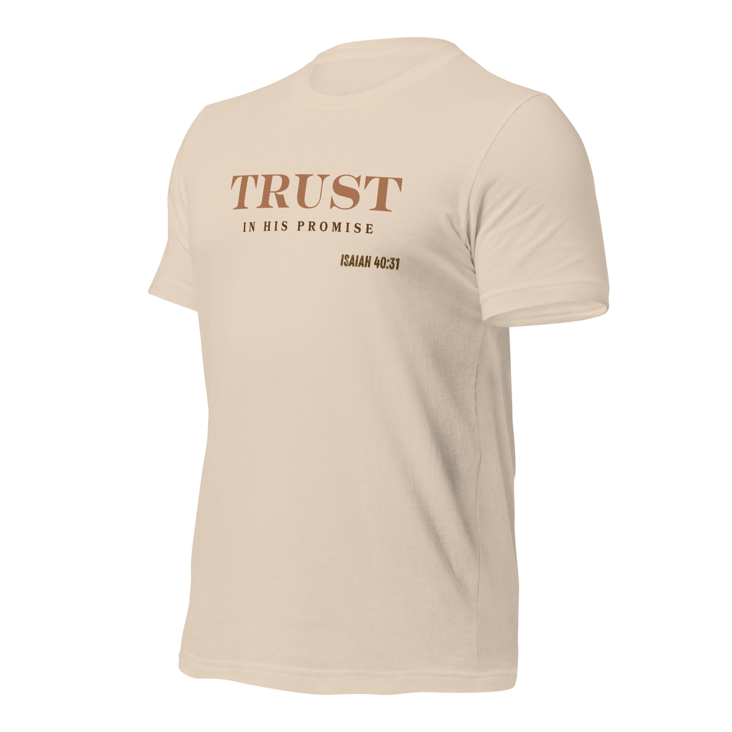 Unisex T-Shirt - Trust in His Promise - BeFaithinStyle.