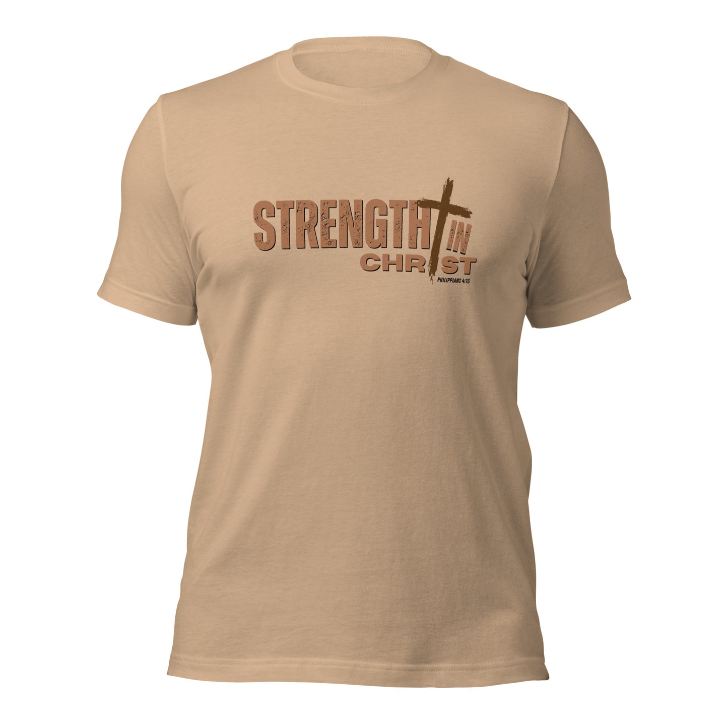 Unisex T-Shirt - Strength in Christ (Light Colors) - BeFaithinStyle.