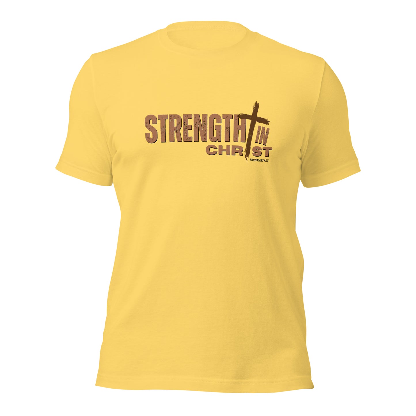 Unisex T-Shirt - Strength in Christ (Light Colors) - BeFaithinStyle.