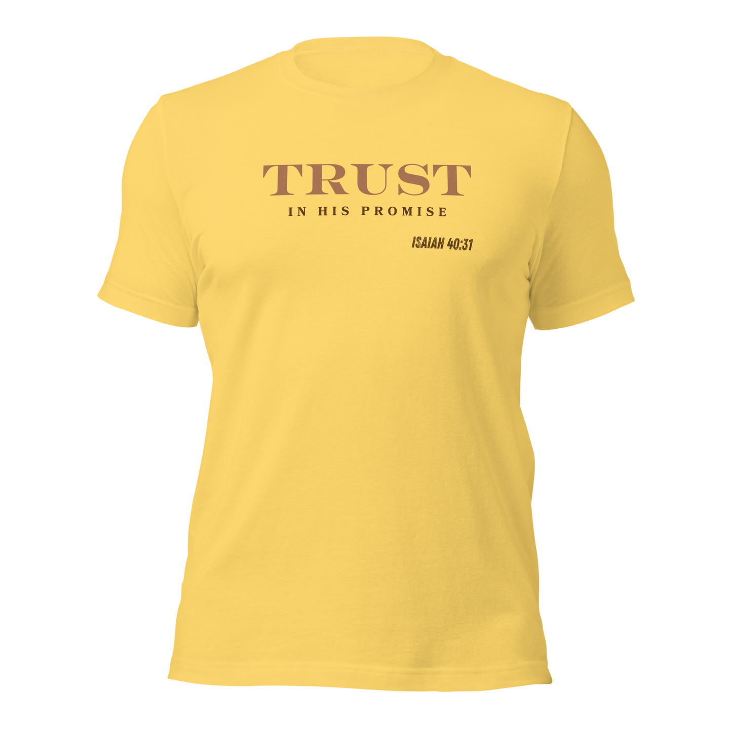 Unisex T-Shirt - Trust in His Promise - BeFaithinStyle.