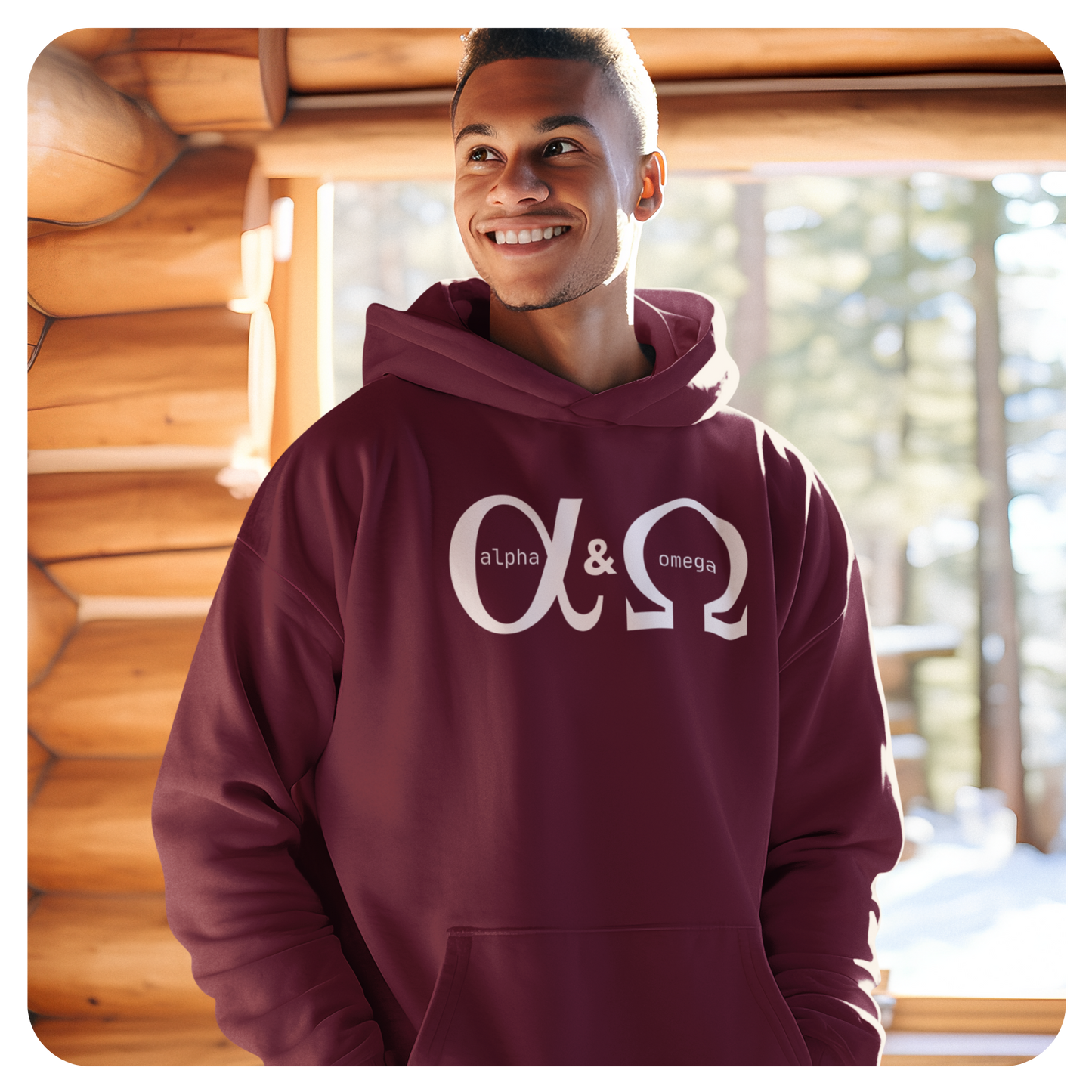 Unisex Hoodie - Alpha y Omega - BeFaithinStyle.