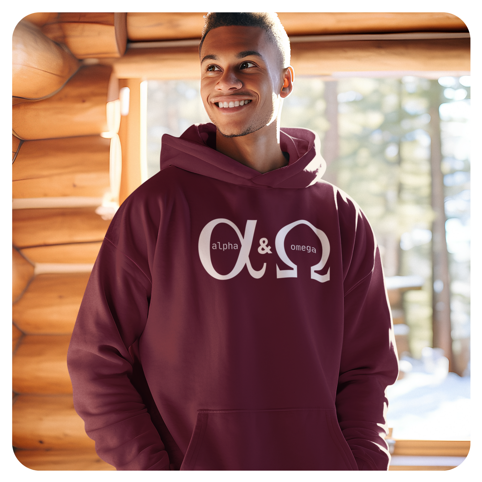 Unisex Hoodie - Alpha y Omega - BeFaithinStyle.