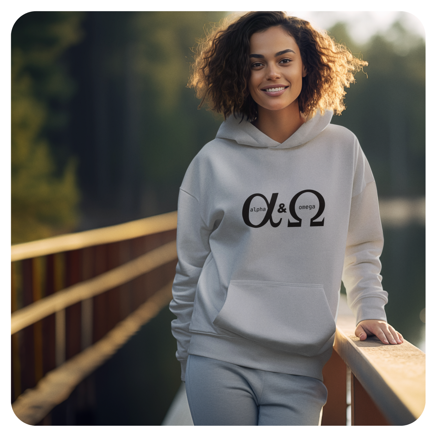 Unisex Hoodie - Alpha y Omega - BeFaithinStyle.