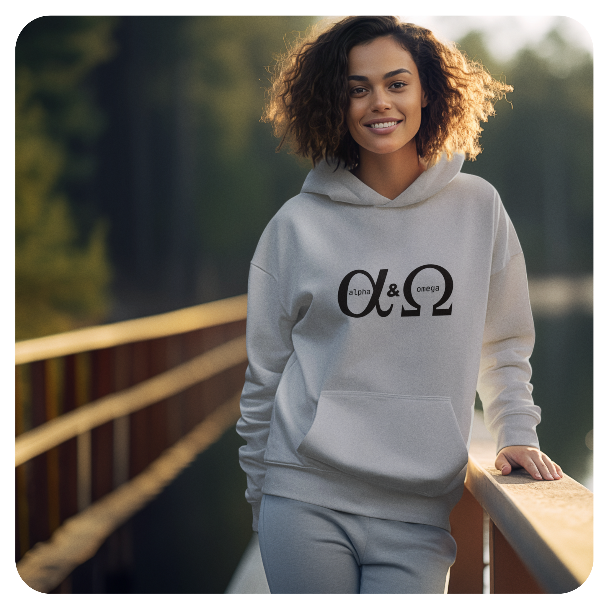 Unisex Hoodie - Alpha y Omega - BeFaithinStyle.