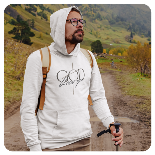 Unisex Hoodie - God Bless You -BeFaithinStyle.