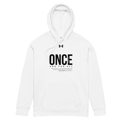 Under Armour® hoodie Black Once and for All - BeFaithinStyle.