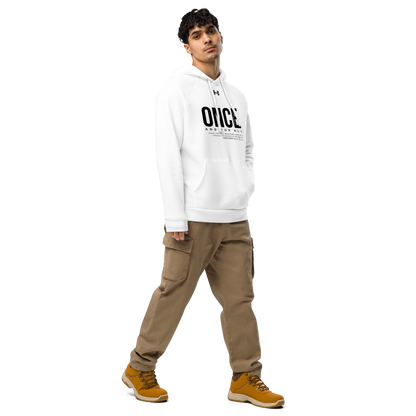 Under Armour® hoodie Black Once and for All - BeFaithinStyle.