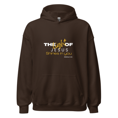 Unisex Hoodie - The Light of Jesus Shines on You - BeFaithinStyle.