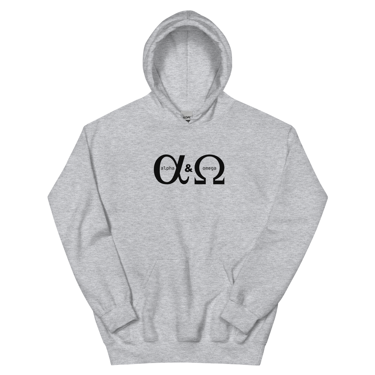 Unisex Hoodie - Alpha y Omega - BeFaithinStyle.