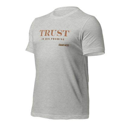 Unisex T-Shirt - Trust in His Promise - BeFaithinStyle.