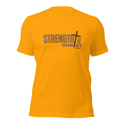 Unisex T-Shirt - Strength in Christ (Light Colors) - BeFaithinStyle.
