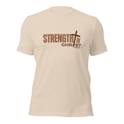 Unisex T-Shirt - Strength in Christ (Light Colors) - BeFaithinStyle.