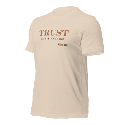 Unisex T-Shirt - Trust in His Promise - BeFaithinStyle.