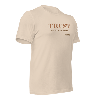 Unisex T-Shirt - Trust in His Promise - BeFaithinStyle.