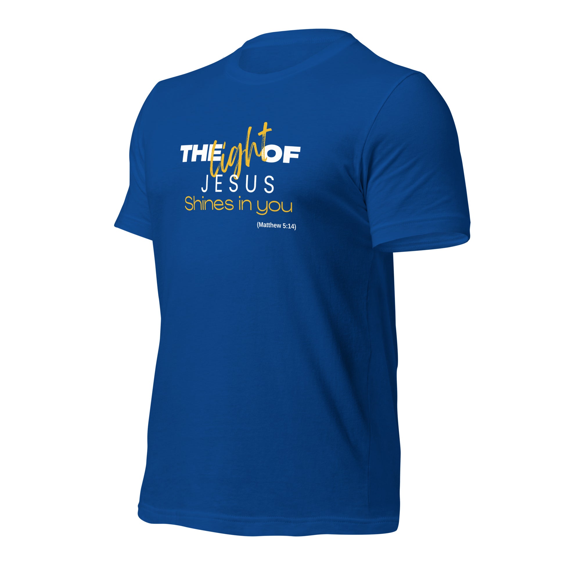 Unisex T-Shirt - The Light of Jesus Shines in You - BeFaithinStyle.