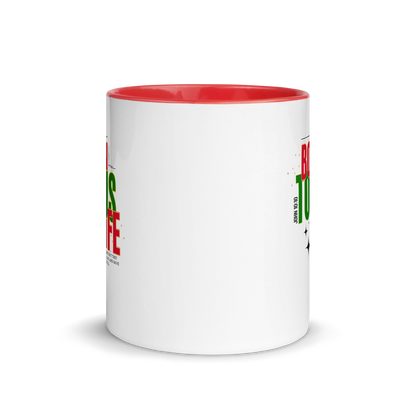 Mug with Color Inside - Born to Bring Us Life.