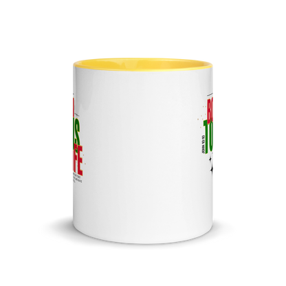 Mug with Color Inside - Born to Bring Us Life.